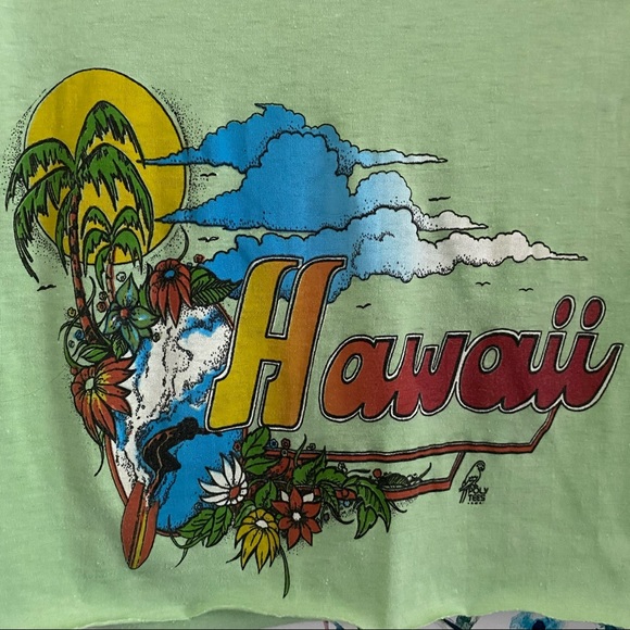 ✨SOLD✨ vintage crop hawaii shirt 🌺 - Picture 9 of 10
